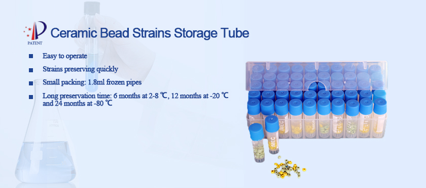 Porcelain Bead Strains Storage Tube