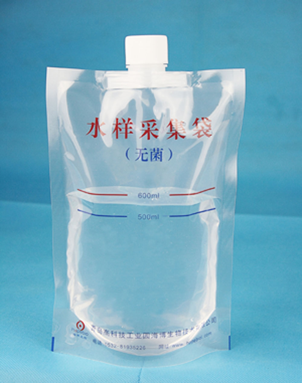 無菌水樣採集袋500ml